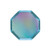 Meri Meri Holographic Blue Cocktail Plates