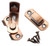dingchi 90 Degree Hasp Lock Right Angle Door Latch Hasp Bending Latch Buckle Bolt Sliding Lock Barrel Bolt with Screws for Doors and Windows, Barn Door