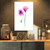 Design Art PT10312-16-32 Pair Purple Poppy Large Flower Canvas Wall Art-16X32, 16x32, Red