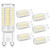 G9 LED Light Bulb 4W Equivalent 40W Halogen Bulbs, G9 Base, Daylight White 6000K, 400LM, AC 120V CRI 83 Lamp for Home Lighting, Ceiling Fan, Chandelier, Not Dimmable (6 Pack) by Yuiip