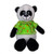 Calplush Pals 2 with Shirt Panda Plush Animal Toy