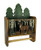 River's Edge Deer Magazine Rack/Toilet Paper Holder