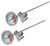 Bayou Classic Stainless Steel Thermometer 2 Pack
