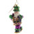 Christopher Radko Throw Me Somethin', Mister Christmas Ornament, Multicolor