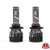 8000lm Extremely Bright 9005/HB3 LED Headlight Bulbs MINI T6 Series 9005 Fog Light Bulb Conversion Kit Xenon White 6000k 2 Yr Warranty