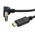 Cablecc USB-C USB 3.1 Type C to USB 2.0 90 Degree Up & Down Angled Data Cable for Macbook & Tablet & Cell Phone