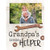 P. Graham Dunn Grandpa's Little Helper Natural Brown 5 x 4 Pine Wood Magnet Tabletop Frame
