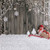 LYWYGG 10X10FT Christmas Backdrop Snow Floor Photo Backgrounds Wooden Wall Photography Backdrops for Child CP-70-1010