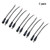 LEDneighbor Black 12V DC Connector Female Male 5.5x2.1mm for 5050 3528 LED Strips Light and CCTV Camera 5Pack
