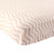Luvable Friends Fitted Knit Cotton Crib Sheet, Tan Chevron, One Size