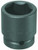 Williams 7-670 1 Drive Impact Socket, 6 Point, 2-3/16-Inch
