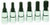 Williams 30902 6-Piece 1/4-Inch Drive Hex Bit Socket Set
