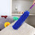 Extendable Duster Cobweb Duster Oicozy Feather Ceilling Fan Hand Car Duster with Washable Dusting Brush (Dark Blue)