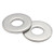 1/4" Flat Washer, 5/8" Outside Diameter, Stainless Steel 18-8 (304), by MewuDecor, 100 PCS