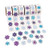 Fun Express 300 Snowflake Stickers Assorted Rolls (2)