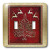 3dRose LLC lsp_23855_2 Reindeer And Christmas Tree, Double Toggle Switch