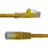 NTW 5' Cat6 Snagless Unshielded (UTP) RJ45 Ethernet Network Patch Cable - Yellow - 345-U6-005YL