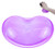 ABRONDA Silicone Gel Mouse Wrist Rest Pad - Gel Keyboard Wrist Rest Pad & Mouse Wrist Rest Support for Office Gaming Computer Laptop Ergonomic Comfortable Pain Relief (Purple Mouse Pad)