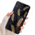 ooooops iPhone Xs Max Cool Case for Women & Men, Black & White Marble Pattern with Golden Feather Design, Slim Fit Soft TPU Full-Body Protective Cover Case for iPhone Xs Max 6.5'' (Black Marble)