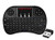 [Updated Backlit] Latest 2019 I8 Mini 2.4Ghz Backlit Wireless 2.4Ghz Wireless Touchpad Multimedia Keyboard Pc, Pad, Xbox 360, Ps3, Google Android Tv Box, Htpc, Iptv (Black)