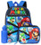 Super Mario 5-Piece Backpack Set - red/blue, one size