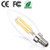 Dimmable 6W LED Candelabra Bulb 2700K Warm White Filament Bulbs 60W Incandescent Equivalent Decorative Candle Light Bulb E12 Base 1PACK