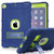 iPad 6th Generation Case, iPad 2018 Case, iPad 9.7 Inch Case,Hybrid Shockproof Rugged Drop Protection Cover Built with Kickstand for New iPad 9.7 inch A1893/A1954/A1822/A1823(Blue&Green)