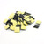Uxcell Self Adhesive Cable Tie Mount Base Holder, 20x20x6mm, 50 Pcs, Black