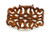 Cast Iron Victorian Filigree Soap Dish ~ Rustic Brown