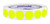 ChromaLabel 3/4 inch Color-Code Dot Labels | 1,000/Roll (Fluorescent Yellow)