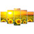 Canvas Wall Art Sunflower Painting - Elegant Modern Artwork Sunshine Flowers Pictures Giclee Print Landscape Wall Decoration Sunset Floral Home Office Decor Living Room Bedroom 5 Pieces Unframed