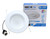 NICOR Lighting Dimmable 1200-Lumen 3000K LED Recessed Downlight Retrofit Kit for 5-6-Inch Housings, White Trim (DLR56-3012-120-3K-WH)