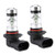 Terisass 9006 HB4 Car Driving Fog Lights 2 Pcs Universal 1800 LM DC 12V-28V 100W LED Bulbs Fog Lighting Lamps Daytime Driving Light Headlight Replacement Ice Blue Plug and Play
