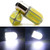 Grandview White 1156 BA15S S25 7506 LED COB Silica 48SMD Car Bulb For Tail Sidelight Indicator Light Bulb Stop Brake Turn Rear 12V(Pack Of 2)