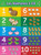 Numbers 1-10 Spanish Poster- LAMINATED - Español Números Uno a Diez - Preschool Learning Chart for Kids (18 x 27, LAMINATED)