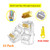 RJ45 CAT6 Connector - End Pass Through Ethernet 8P8C Modular Plug 10 Pack - Bonus Wire Stripper (10pcs-CAT 6 Connector + Cable Cutter)