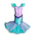 Little Girls Mermaid Costume Dress up Princess Cosplay Birthday Party Outfit (4-5 Years) Little Girls Mermaid Costume Dress up Princess Cosplay Birthday Party Outfit (4-5 Years)