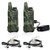 Retevis RT22 Walkie Talkies Camouflage UHF16CH Vox Scan Outdoor 2 Way Radios a (2 Pack) and Covert Air Acoustic Earpiece (2 Pack)