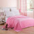 ST. BRIDGE Flannel Fleece Throw Blanket Luxury Microfiber Fuzzy Blanket Super Soft Warm Cozy Lightweight Plush Blanket for Bed Couch Sofa(50"x60",Pink)