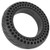 10 Inch Front/Rear Scooter Tire Wheel Solid Replacement, Black Durable Solid Rubber Wheel Tire Tyre for Electric Scooter Skateboard