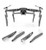 RCGEEK Compatible Mavic Pro 2 Landing Gear Legs Feet Height Extender Kit Quick Release for DJI Mavic 2 PRO and Mavic 2 Zoom Drone