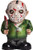 Morbid Enterprises Jason Boorhees Lawn Gnome, Green/Black/White/Red/Blue/Silver, One Size