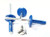 Racer's Speed Shop 3/16" Large Head Aluminum Mandrel Tri-Fold Exploding Pop Rivets 3/16" Exploder 25 pk (Chevron Blue)