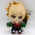 ZTANPS My Hero Academia Plush Keychain - Shoto Todoroki (Black)