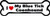 Imagine This Bone Car Magnet, I Love My Blue Tick Coonhound, 2-Inch by 7-Inch