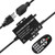 1000W Wireless RF Outdoor Dimmer Switch, Outdoor Dimmer,Remote Control Dimming Controller - 100FT Range Max /IP65 Waterproof/Dimming for LED String Lights with 8 Brightness Mode, Memory Function