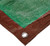 Erickson 57035 Reversible Brown/Green Mid-Grade Poly Tarp, 16' x 20'