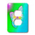 3dRose LLC lsp_12522_6 Pastel Butterfly A 2 Plug Outlet Cover