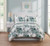 VCNY Home World Traveler Reversible 2 Piece Bedding Comforter Set, Twin, Grey