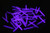 DirectGlow 1.5 inch Mini Glow Sticks (Purple, 50 Count)